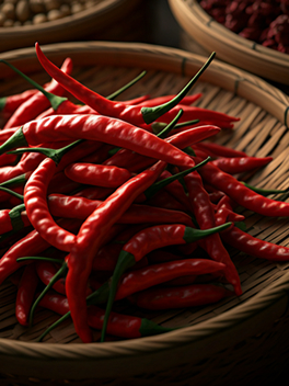 Kashmiri chillies